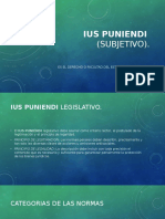 Diapositiva Ius Poniendi y Poenali