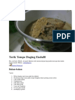 Terik Tempe Daging Endulll