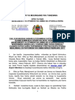 Serikali Yakanusha Taarifa Iliyosambaa Katika Mitandao Ya Kijamii Kuwa Itaanza Kutoa Ajira