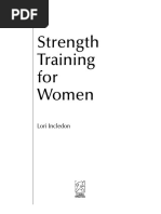 Strength Training for Women