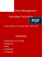 Supply Chain Management: Information Technology