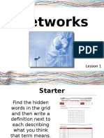 Lesson 1 Powerpoint On Networks