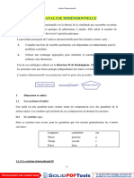 Analyse Dimensionnelle Version 2016