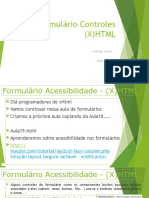 Aula 25 e 26 Formulário Acessibilidade