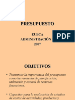 Presupuesto