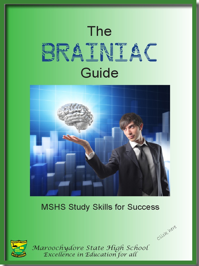 Brainiac Study Skills Guide | PDF | Educational Assessment | Brainstorming