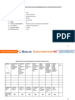 Rubrica Debase de Datos