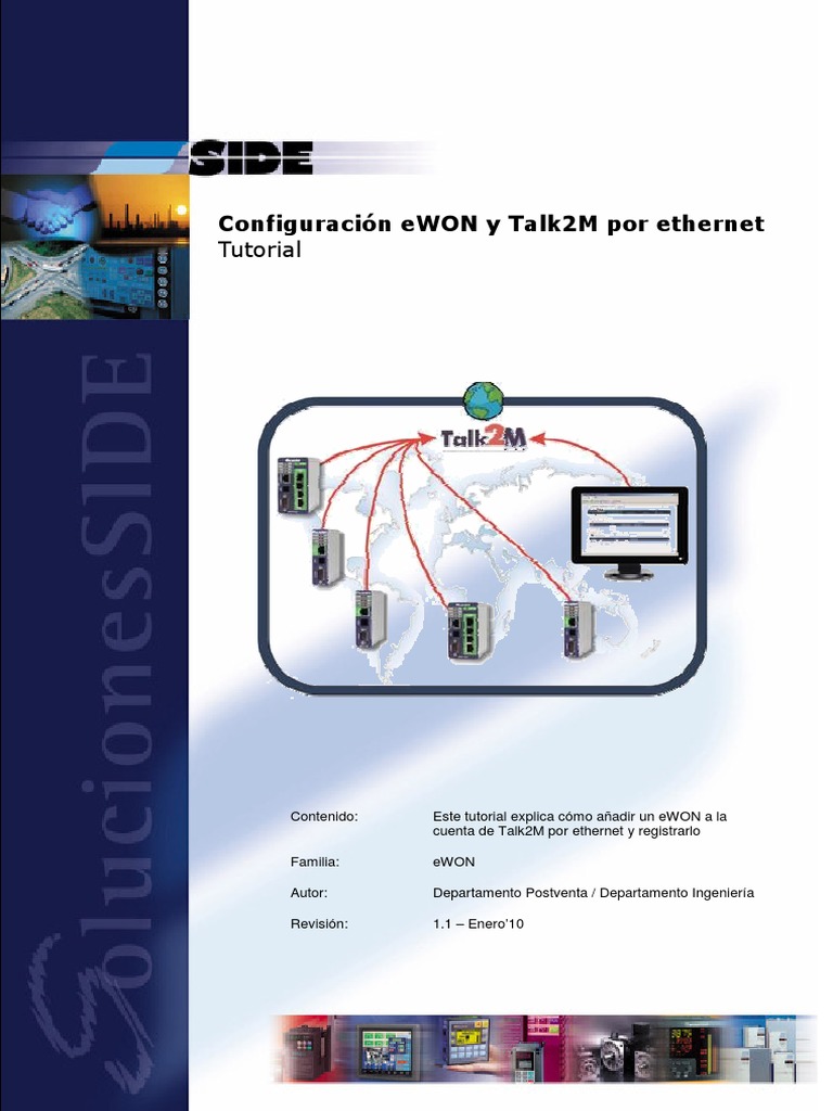 Configuracion Ewon | PDF | Dirección IP | Internet