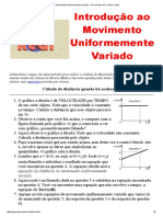 Movimento Uniformemente Variado - Física Real, Prof.pdf