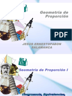 Geometría de proporción y semejanza