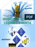Inversion, Costo, Liquidez y Venta