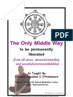 eBook[ONLY Middle Way to Be Permanently Liberated From Dukkha]