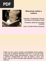 Discurso sobre a leitura- Priscilla.ppt