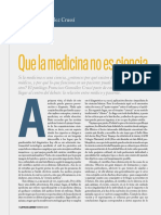 La Medicina No Es Ciencia PDF