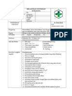 Sop Melakukan Suntikkan Intravena