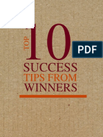 10 Success Tips For Winners