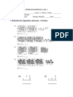 Prueba de Matemática Dif 2