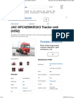 JAC HFC4250KR1K3 Tractor Unit (Batch #252) Made in China (Auto-Che.com)