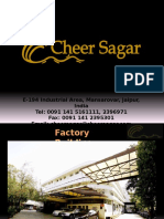 Cheer Sagar Factory