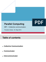 Parallel Computing: MPI - Collective Communication