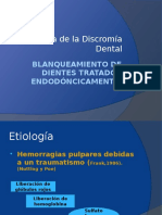 Blanqueamiento de Dientes Tratados Endodóncicamente