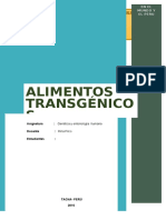 Alimentos Transgenicos