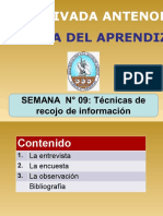 Técnicas de Recogo de Información