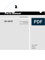 Manual de Partes ZX135 - 70