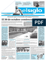 Edición Impresa El Siglo 25-10-2016