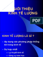 Giới Thiệu Kinh Tế Lượng