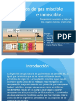 Gas Miscible e Inmiscible