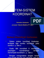 TAE1 Sistem-Sistem Koordinat