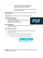 Legal Medicine and Medical Jurisprudence