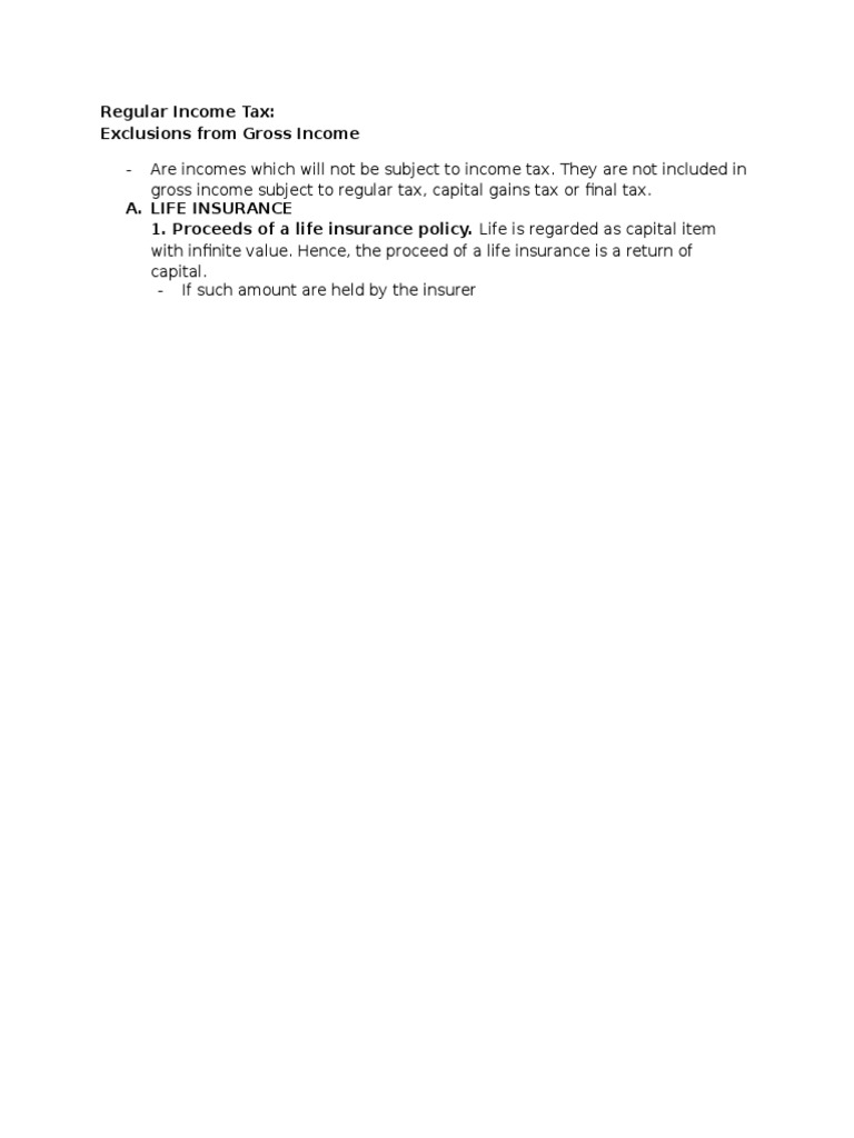 Regular Income Tax | PDF | Finance & Money Management