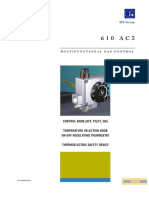 Multifunctional gas control safety device