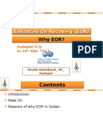 Enhanced Oil Recovery (EOR) Why EOR?