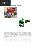 Download Mesin Perajang Sampah Organik by Reyhan Calabro SN328816702 doc pdf