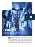 Forecasting in Make To Order World