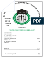 Land Acquisition Bill analysis