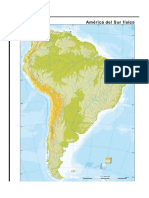 Mapa Fisico America Sur