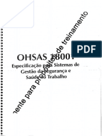 OHSAS18001_1999 Versao Treinamento