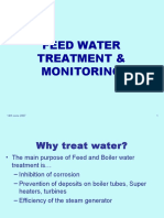 Feed Water Treatment & Monitoring: 14th June 2007 1