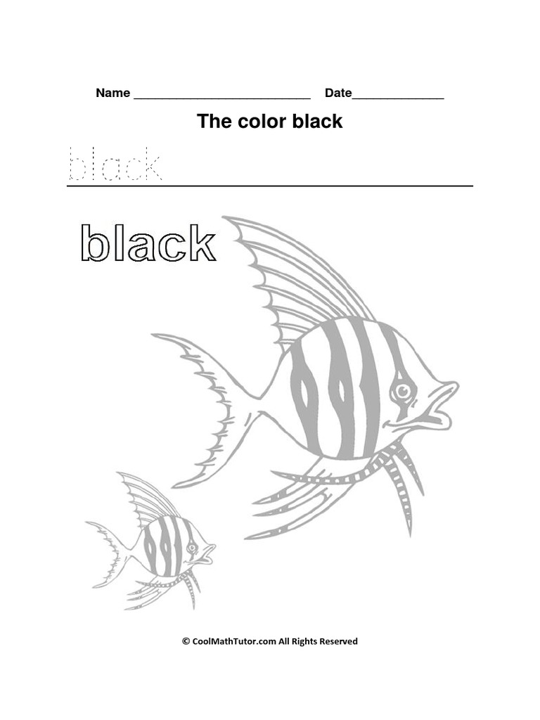 Understanding the Color Black | PDF | Games & Activities