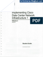 DCNI-1 Implementing Cisco Data Centre Network Infrastructure 1 SGvol2 Ver2.0 PDF