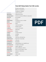 Words From Official SAT Study Guide Test 7 (65 Words) : Abstruse