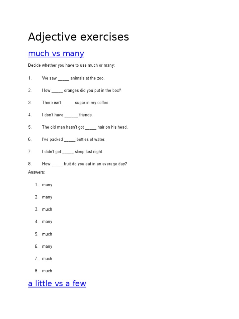 Adjective Drink Linguistics