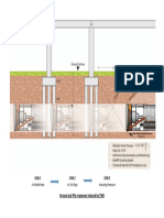 TBM induced ground & pile responses by zone & grouting