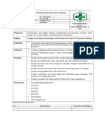 SOP Pemeliharaan Alat Medis1111