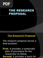 The Research Proposal Chapters 1 3