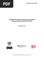 Análisis de Formación de Precios y Tarifas América Latina